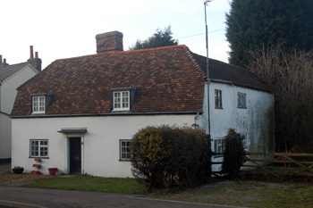 3 Mill Road seen from Ridgmont Road January 2011